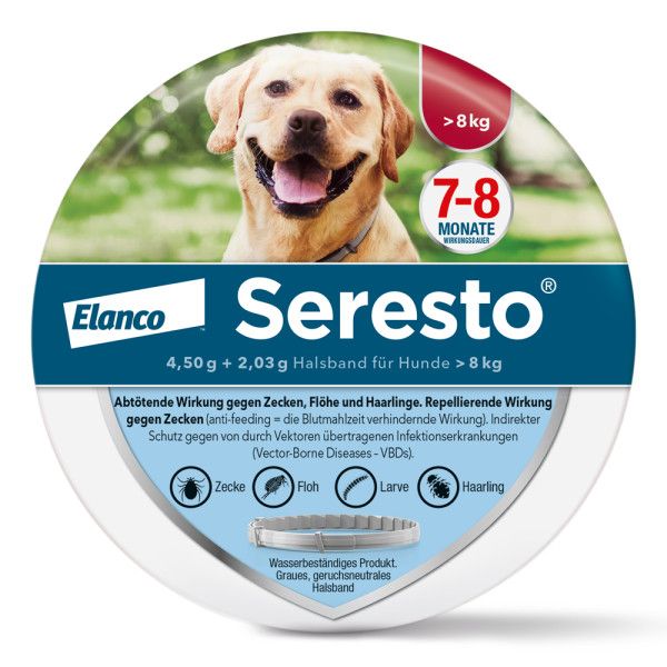 Seresto® Halsband für große Hunde ab 8 kg