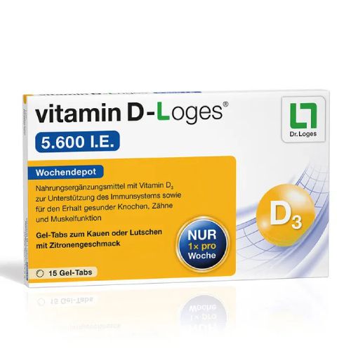 VITAMIN D-LOGES 5.600 I.E. Wochendepot Kautabl.