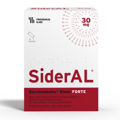 SiderAL® Eisen Forte 30mg Zitrus bei erhöhtem Eisenbedarf