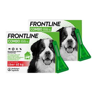 FRONTLINE Combo Spot on Hund XL Lsg.z.Auft.a.Haut Doppelpackung (2x 3St)