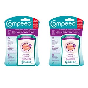 COMPEED Herpesbläschen Patch Applikator HRA Doppelpackung (2x 15St)