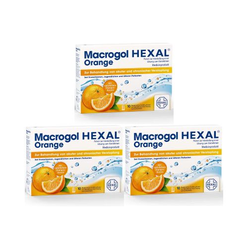 Macrogol HEXAL® Orange (3x 10St)