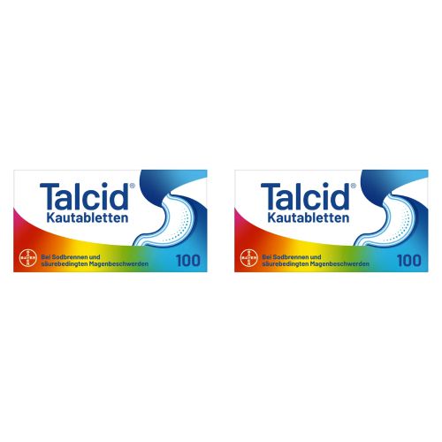 TALCID Kautabletten Doppelpackung (2x 100St)
