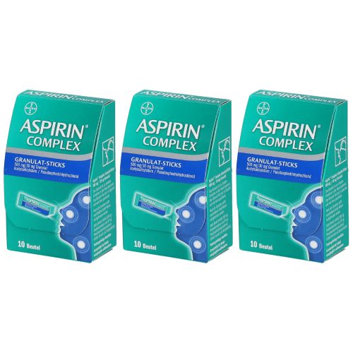 ASPIRIN Complex Granulat-Sticks 500 mg/30 mg Gran. (3x 10St)