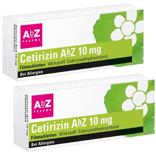 CETIRIZIN AbZ 10 mg Filmtabletten Doppelpackung (2x 100St)