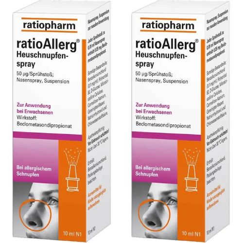 RATIOALLERG Heuschnupfenspray Doppelpackung (2x 10ml)