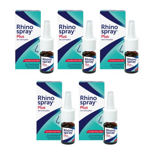 RHINOSPRAY plus Schnupfen Feindosierer (5x 10ml)