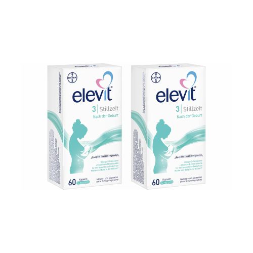 ELEVIT 3 Stillzeit Weichkapseln Doppelpackung (2x 60St)