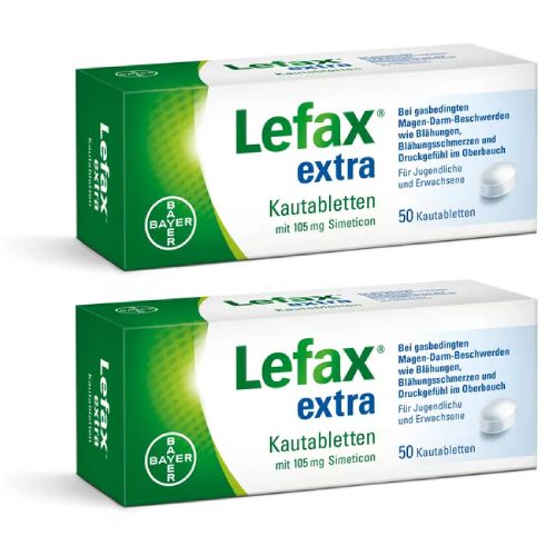 LEFAX extra Kautabletten Doppelpackung (2x 50St)