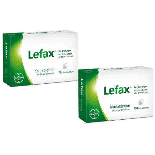 LEFAX Kautabletten Doppelpackung (2x 100St)