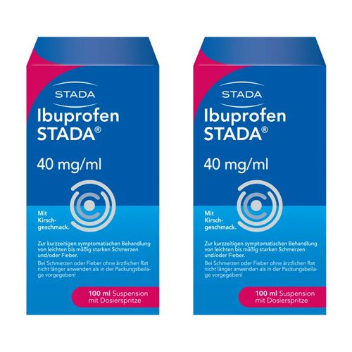 IBUPROFEN STADA 40 mg/ml Suspension zum Einnehmen Set (2x 100ml)