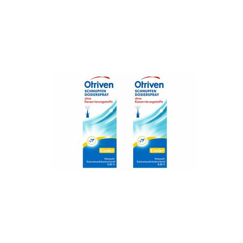 OTRIVEN 0,05% Dosierspray o.Konservierungsstoffe (2x10 ml)