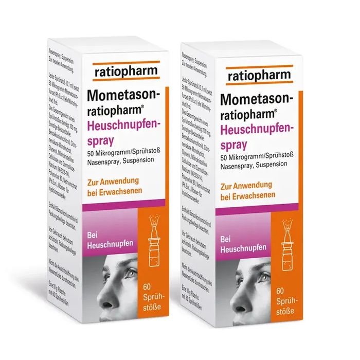 MOMETASON-ratiopharm Heuschnupfenspray (2x18 g)