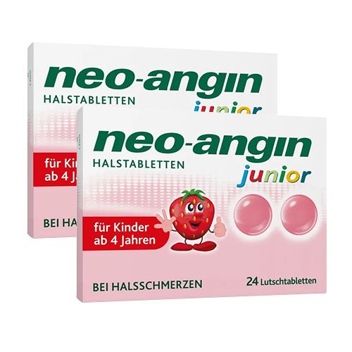 NEO-ANGIN junior Halstabletten Doppelpackung (2x24 St)