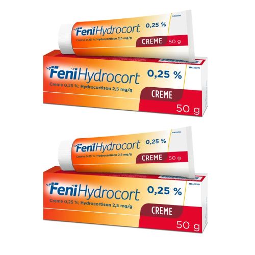 FENIHYDROCORT Creme 0,25% Doppelpackung (2x50 g)