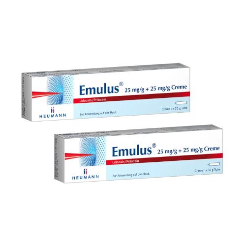 EMULUS 25 mg/g + 25 mg/g Creme Doppelpackung (2x 30g)