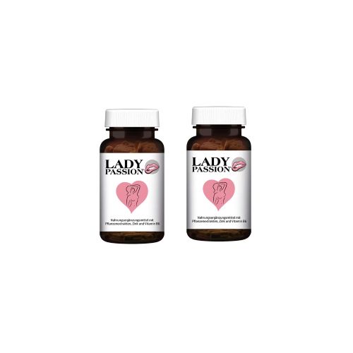 LADY PASSION Libido m.Ashwagandha Maca Ginseng Kps (2x60 St)