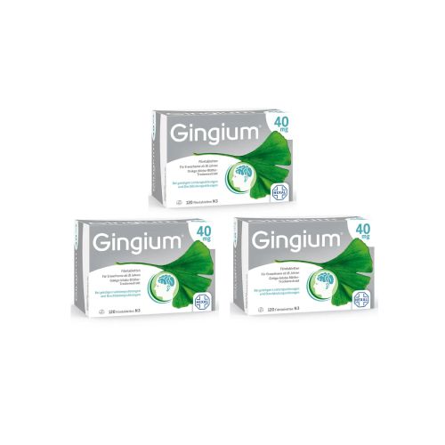 GINGIUM 40 mg Filmtabletten (3x120 St)