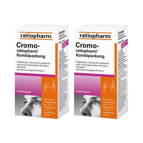 CROMO-RATIOPHARM Kombipackung (2x 1P)