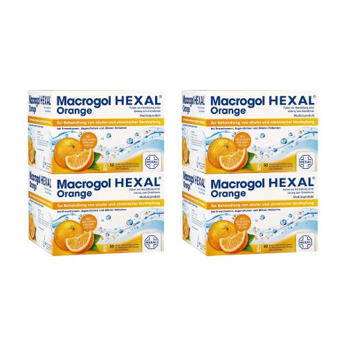 Macrogol HEXAL® Orange Doppelpackung (2x 100St)