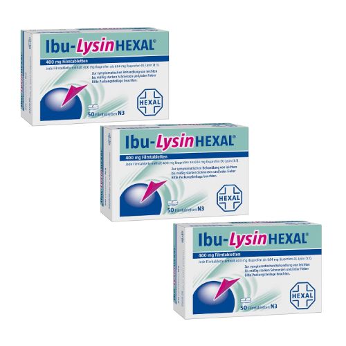 IBU-LYSINHEXAL Filmtabletten (3x 50St)