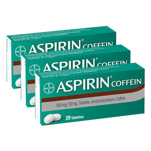 ASPIRIN Coffein Tabletten (3x20 St)