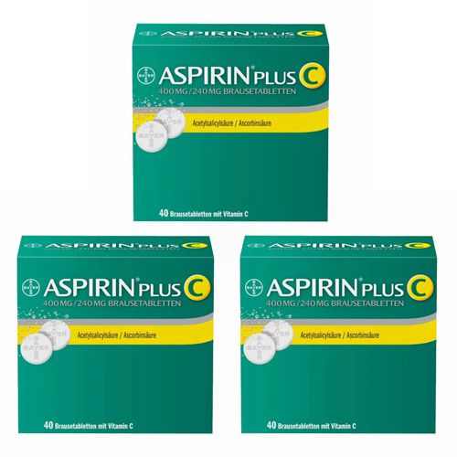 ASPIRIN plus C Brausetabletten (3x40 St)