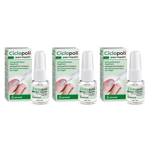 CICLOPOLI gegen Nagelpilz (3x 3,3ml)