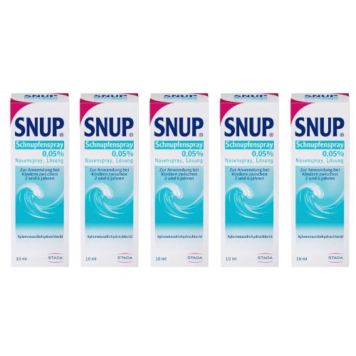 SNUP Schnupfenspray 0,05% Nasenspray (5x 10ml)