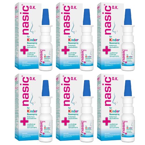 NASIC für Kinder o.K. Nasenspray (6x10 ml)