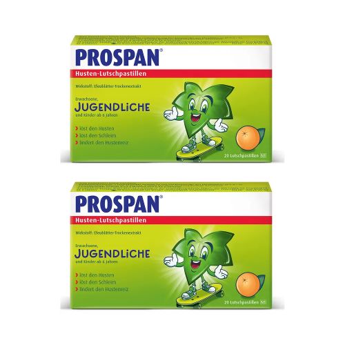 PROSPAN Husten Lutschpastillen Doppelpackung (2x 20St)