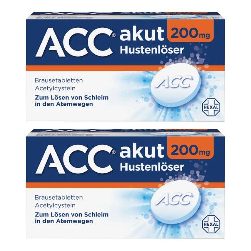 ACC akut 200 Brausetabletten Doppelpackung (2x 20St)