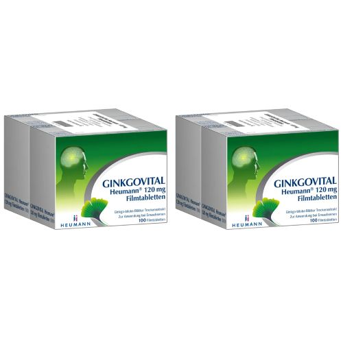 GINKGOVITAL Heumann 120 mg Filmtabletten Set (2x 200St)