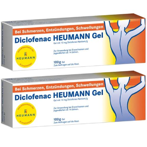 DICLOFENAC Heumann Gel Doppelpackung (2x 100g)