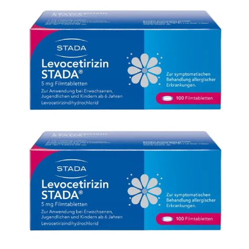 LEVOCETIRIZIN STADA 5 mg Filmtabletten Set (2x 100St)