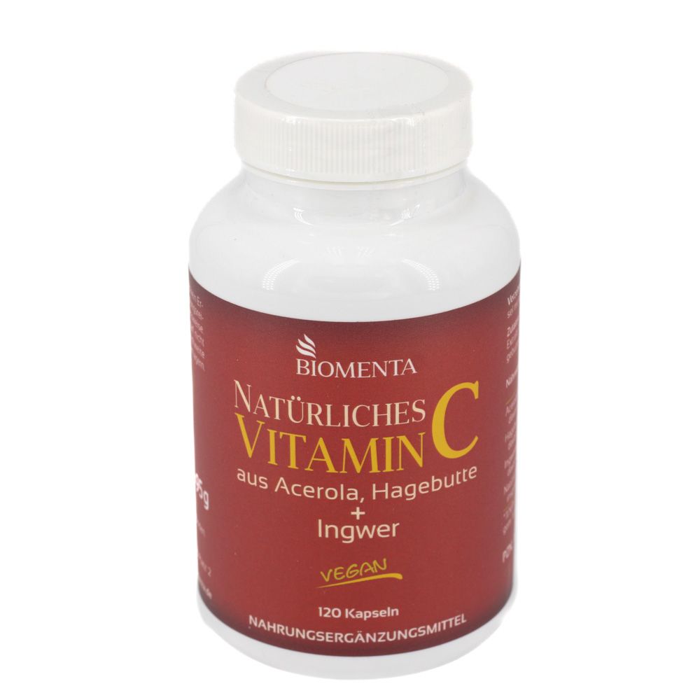 BIOMENTA natürliches Vitamin C Kapseln