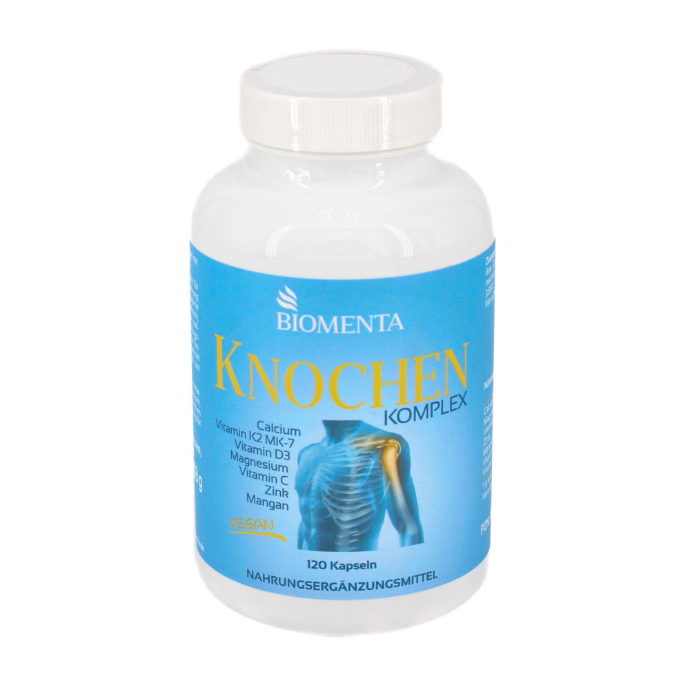 BIOMENTA Knochen Plus Vitamin D3 K2 MK7 Calcium