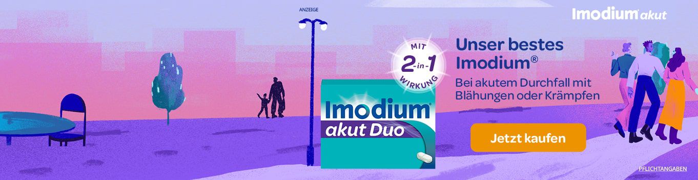 IMODIUM® akut Duo 