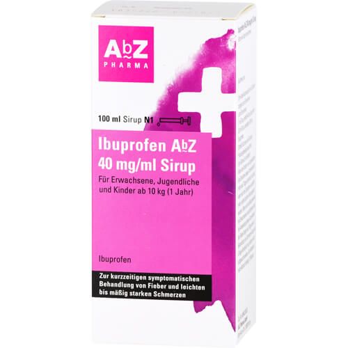 IBUPROFEN AbZ 40 mg/ml Sirup 100ml - Bodfeld Apotheke